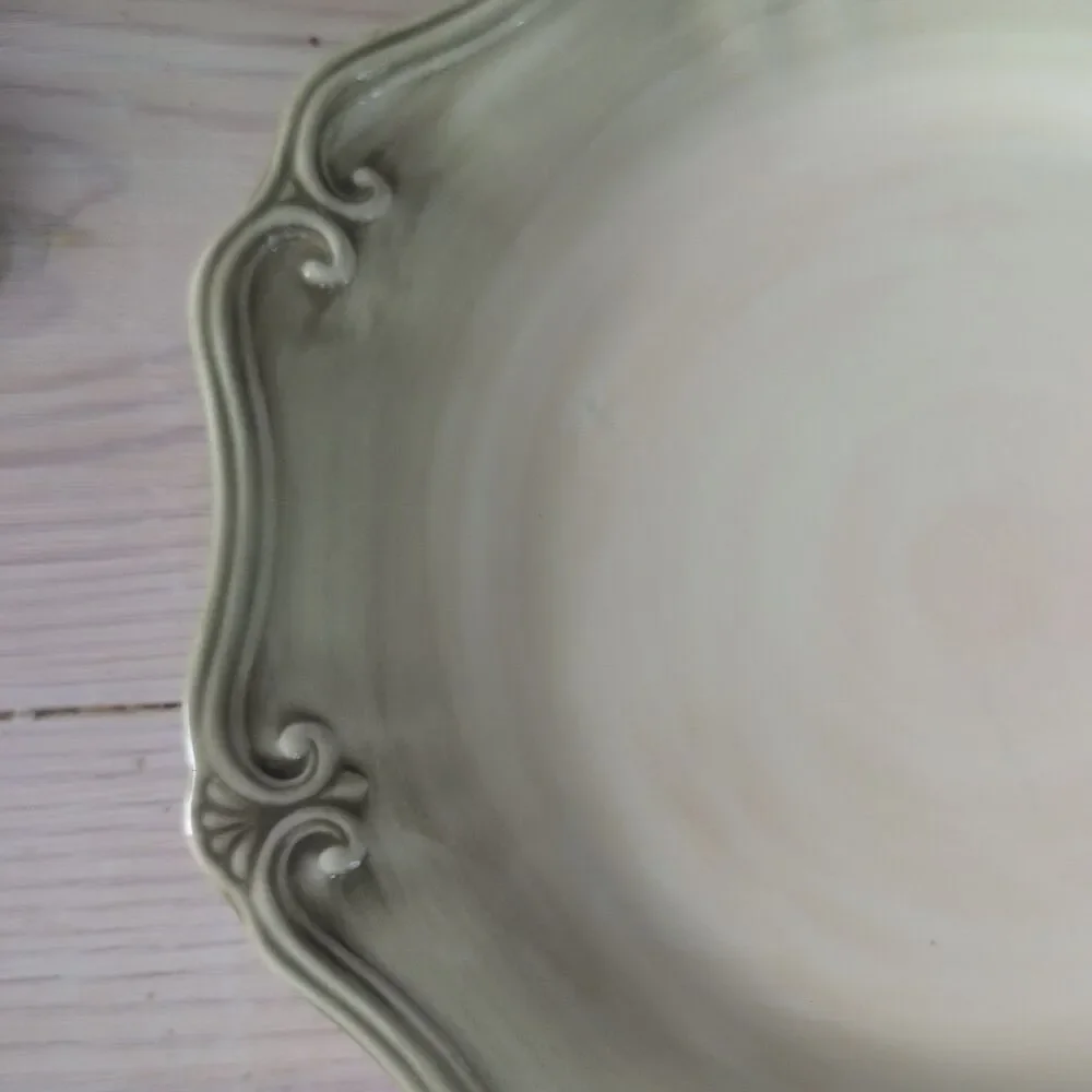Lenox Dinner Plate Green Colore Verde VERDE 9” Italy